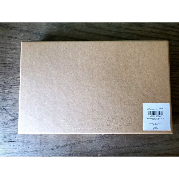 COACH Boxed Long Zip Around Wallet With Disco Star Print Chalk Multi C7351 NWT - Picture 8 of 8